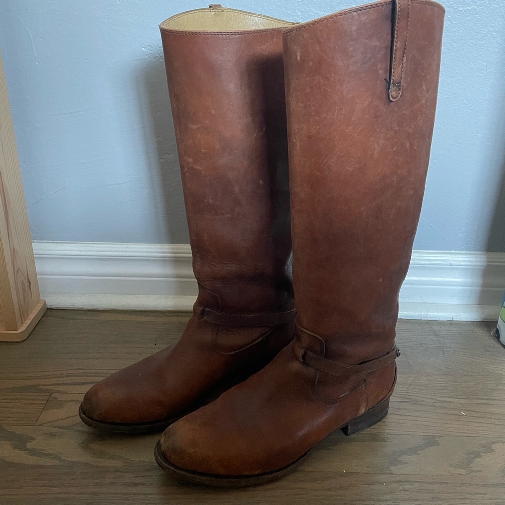 Frye Riding Boots Brown SZ 8.5
